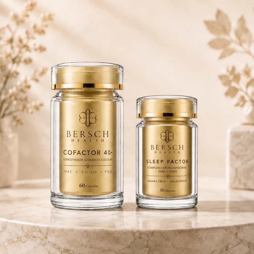 Kit Cofactor 40+ e Sleep Factor da Bersch Health